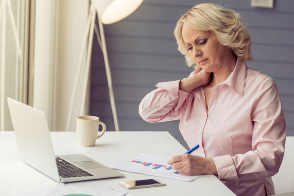 stressed woman